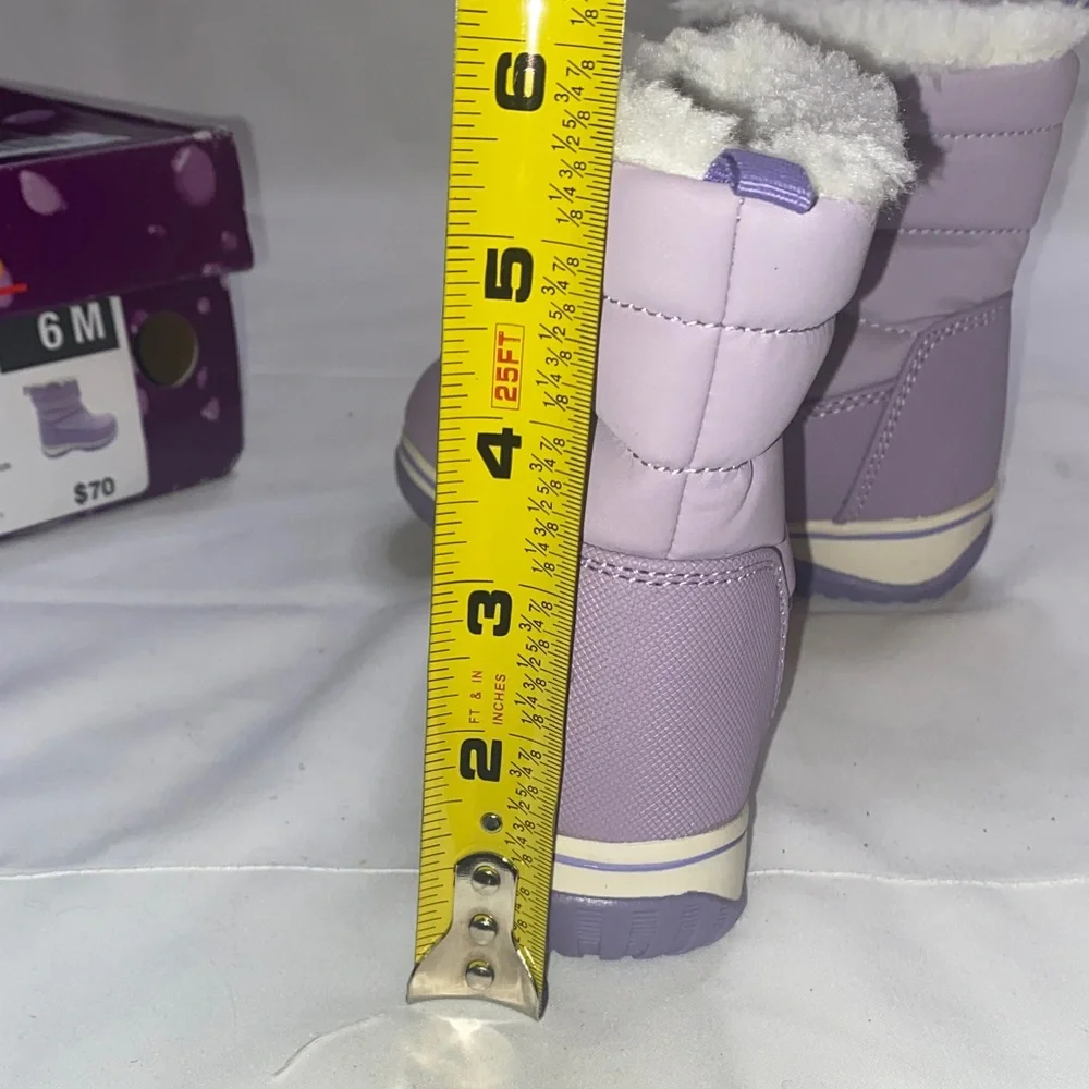 Totes Toddler Girls Zippy Waterproof‎ Insulated Flat Heel Winter Boots